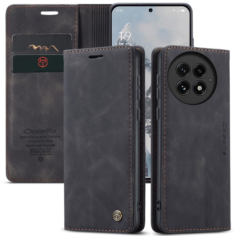  OnePlus 13 Slim Wallet Case Black