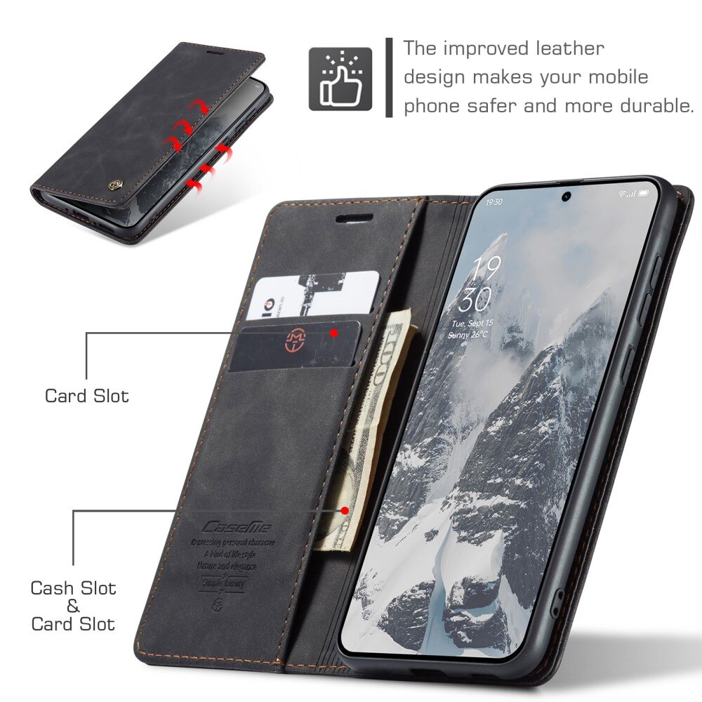  OnePlus 13 Slim Wallet Case Black