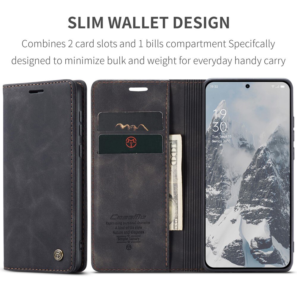  OnePlus 13 Slim Wallet Case Black