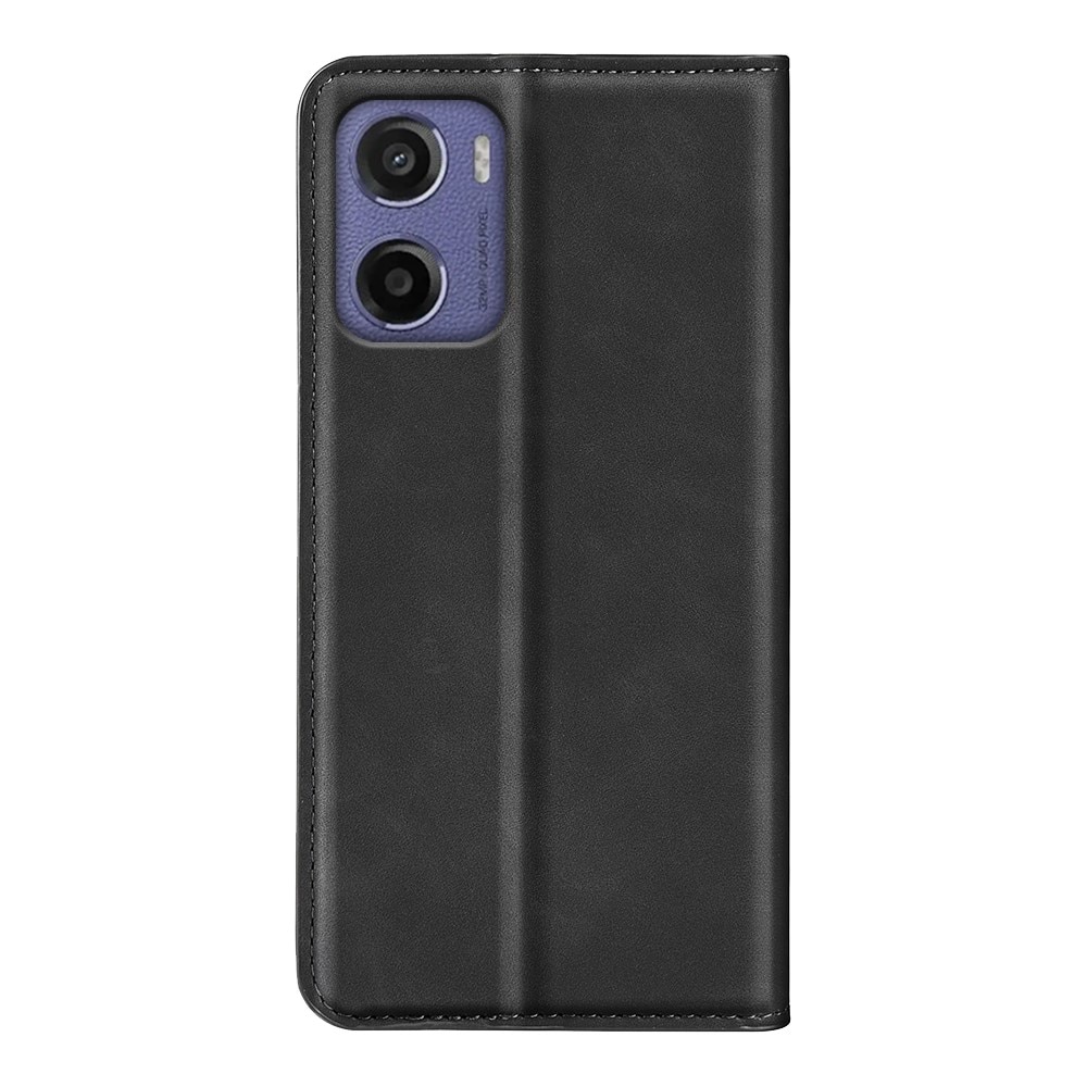 Motorola Moto E15 Slim Wallet Case Black