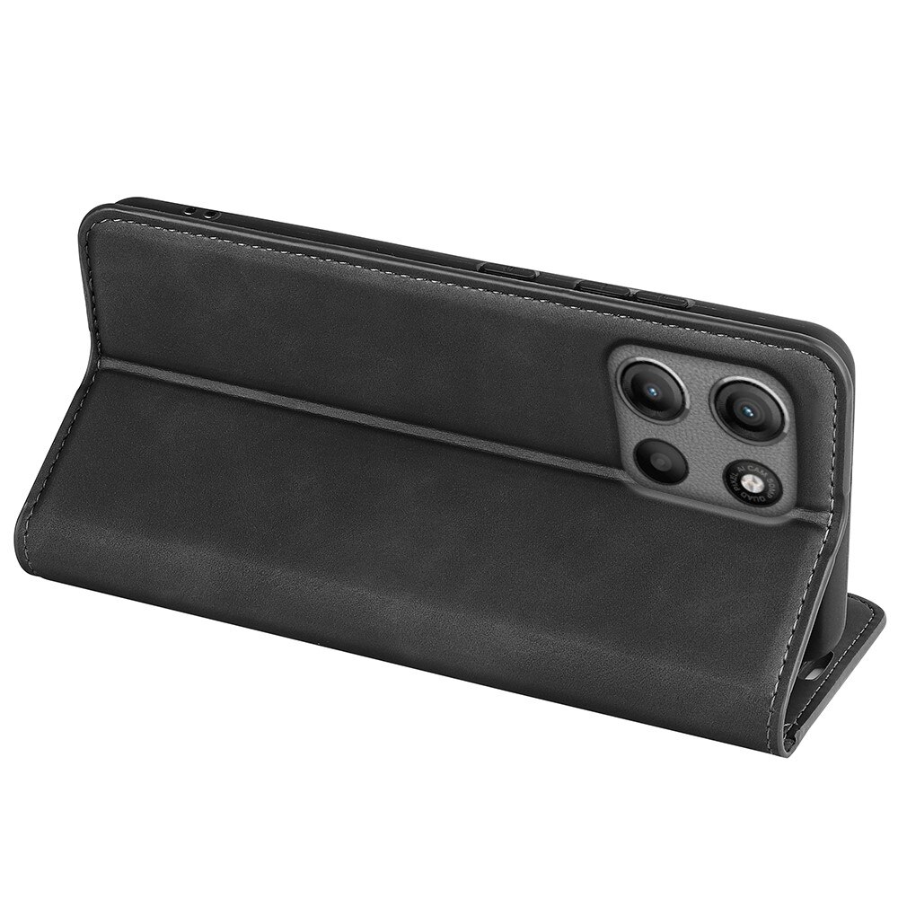 Motorola Moto G15 Slim Wallet Case Black