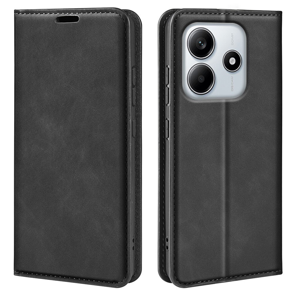 Xiaomi Redmi Note 14 4G Slim Wallet Case Black