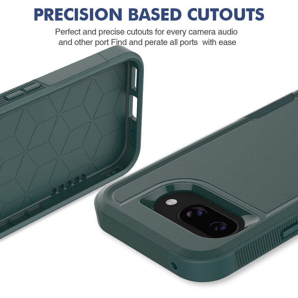 Google Pixel 9a Off-road Hybrid Case Green