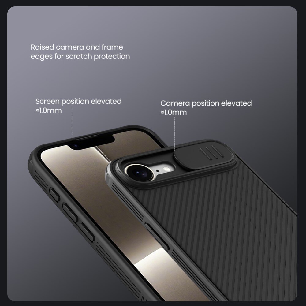 iPhone 16e CamShield Case Black