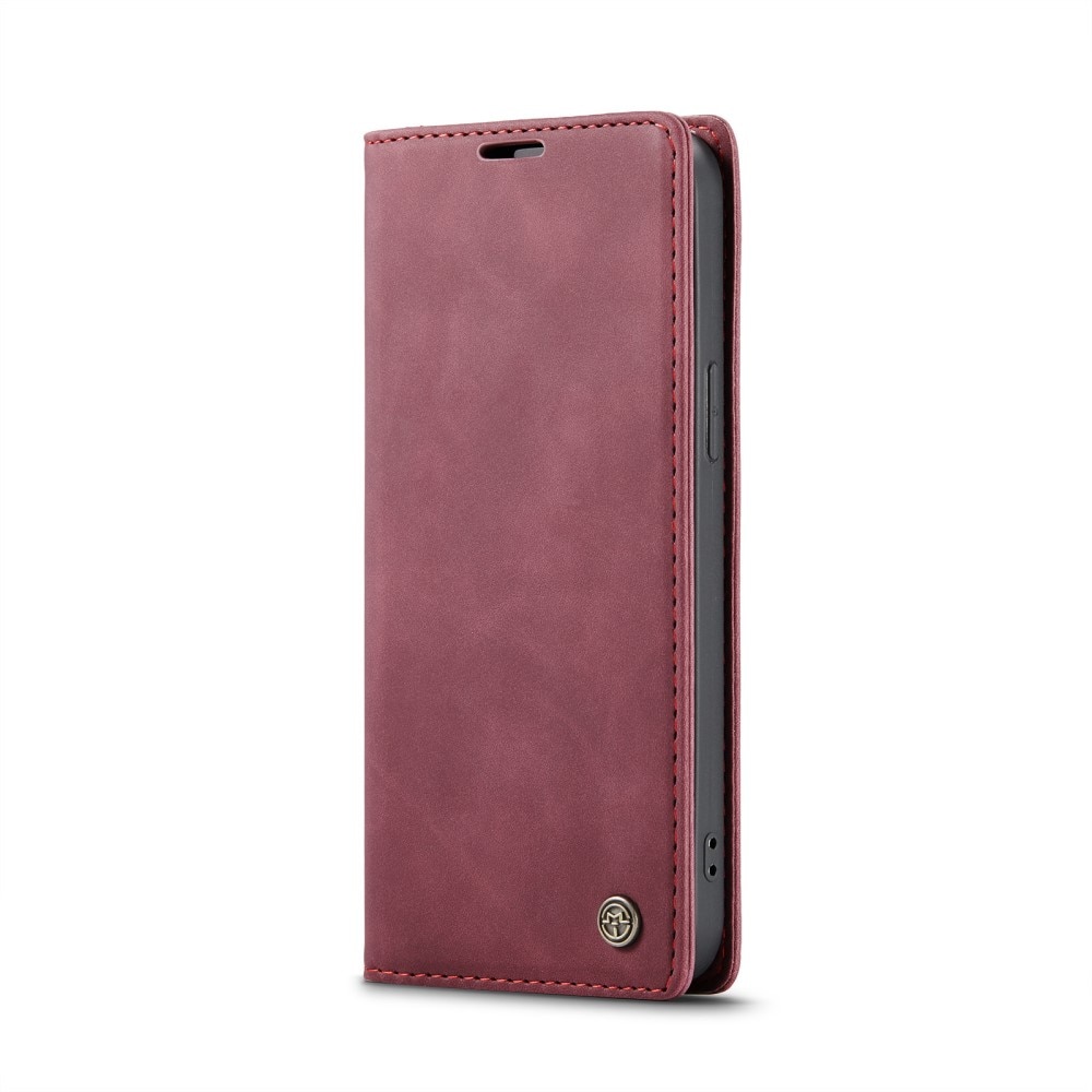 iPhone 16e Slim Wallet Case Red