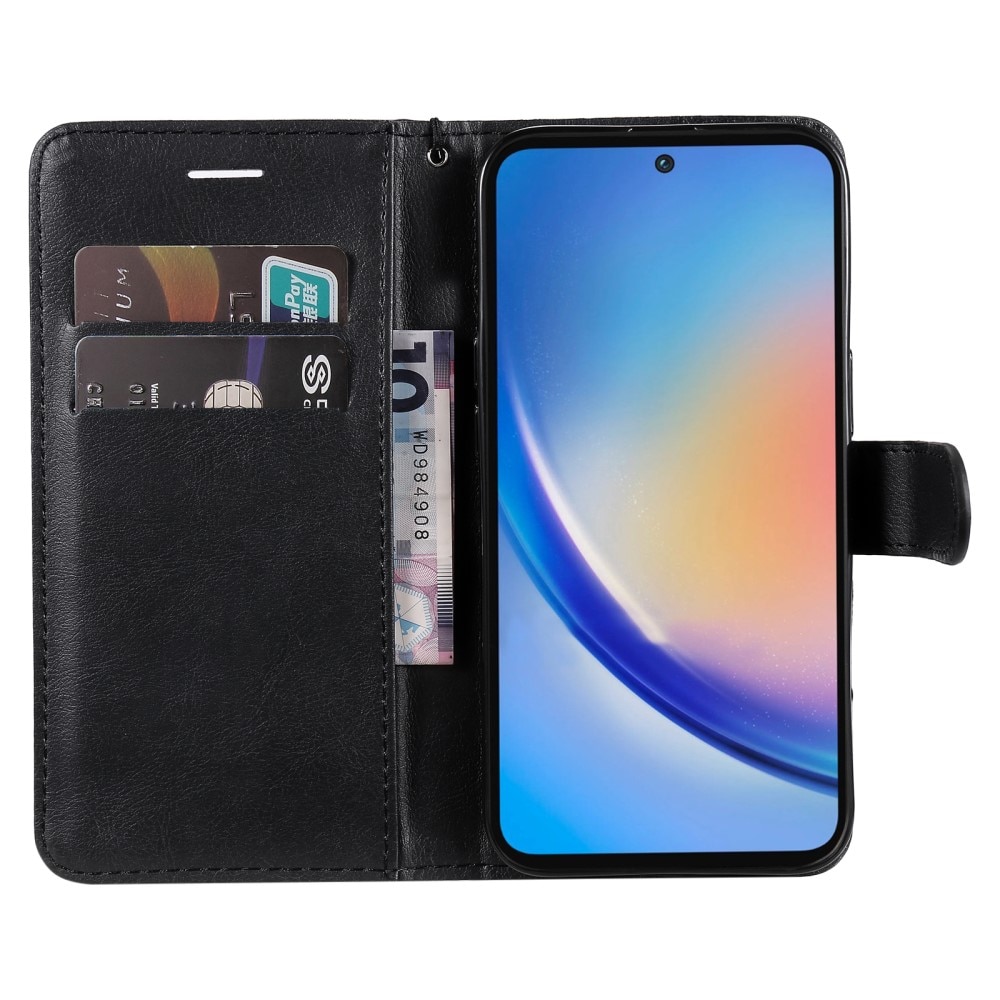 Samsung Galaxy A56 Wallet Case Black