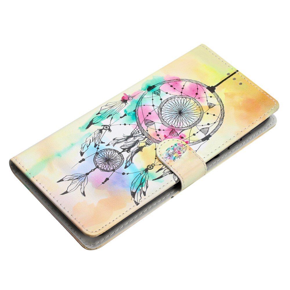 iPhone 16e Wallet Book Cover Dream Catcher