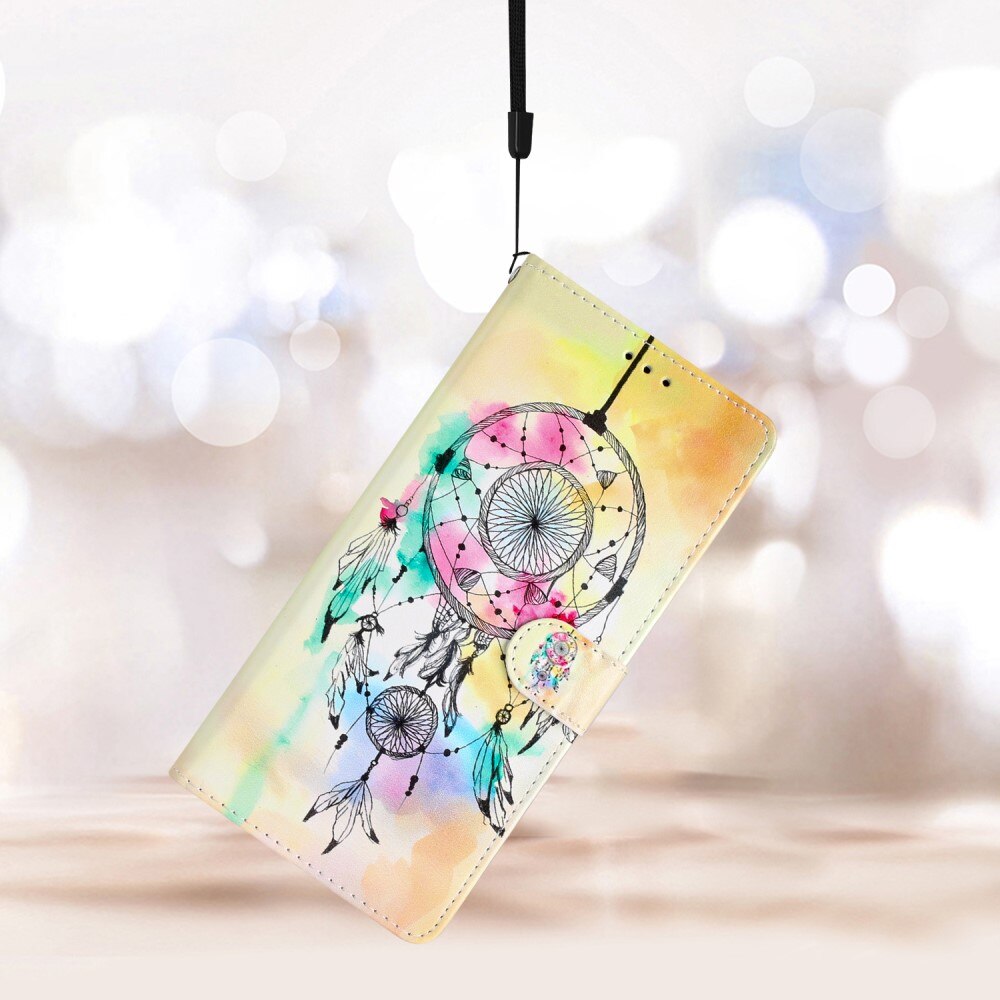 iPhone 16e Wallet Book Cover Dream Catcher