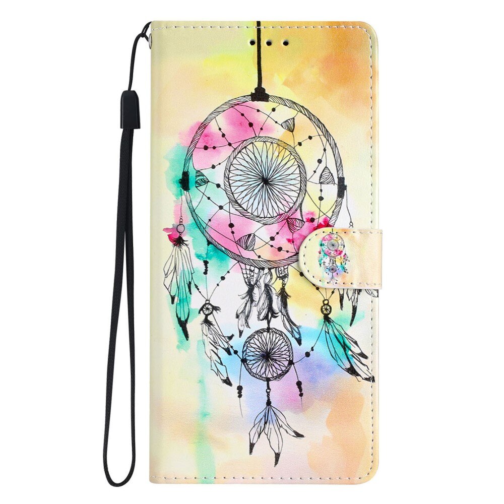 iPhone 16e Wallet Book Cover Dream Catcher