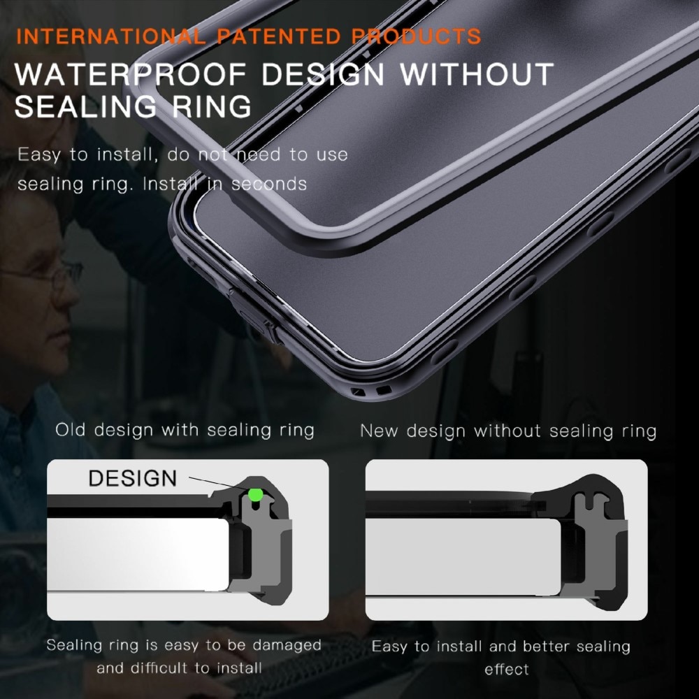 Samsung Galaxy A36 Waterproof Case Transparent