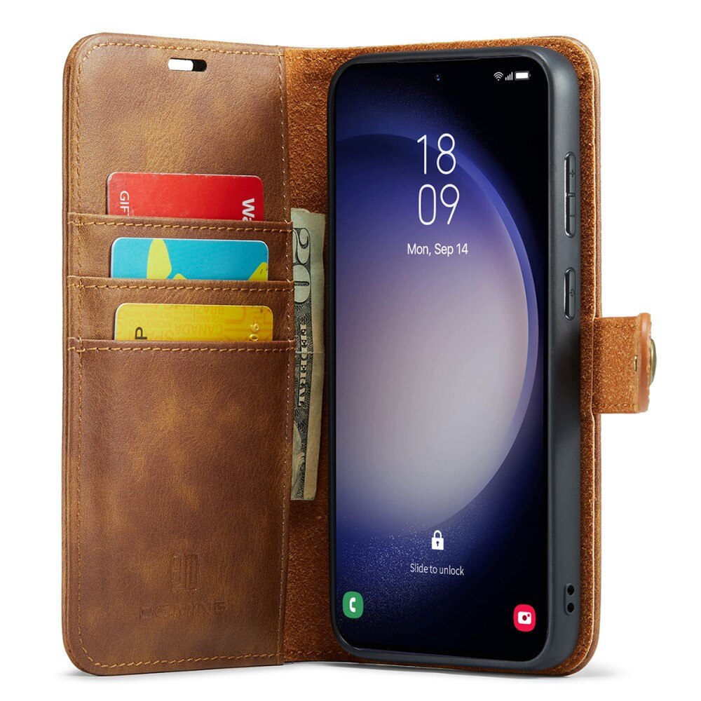 Samsung Galaxy A56 Magnet Wallet Cognac