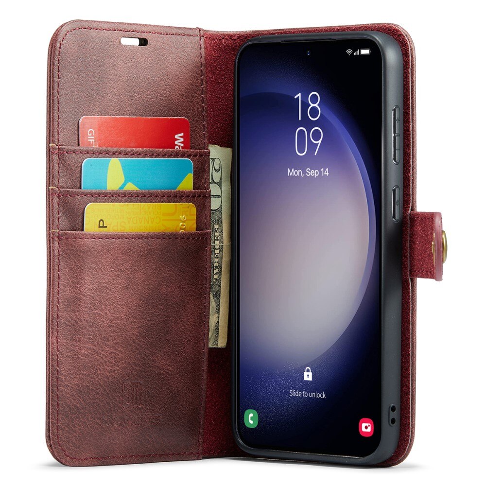 Samsung Galaxy A56 Magnet Wallet Cognac