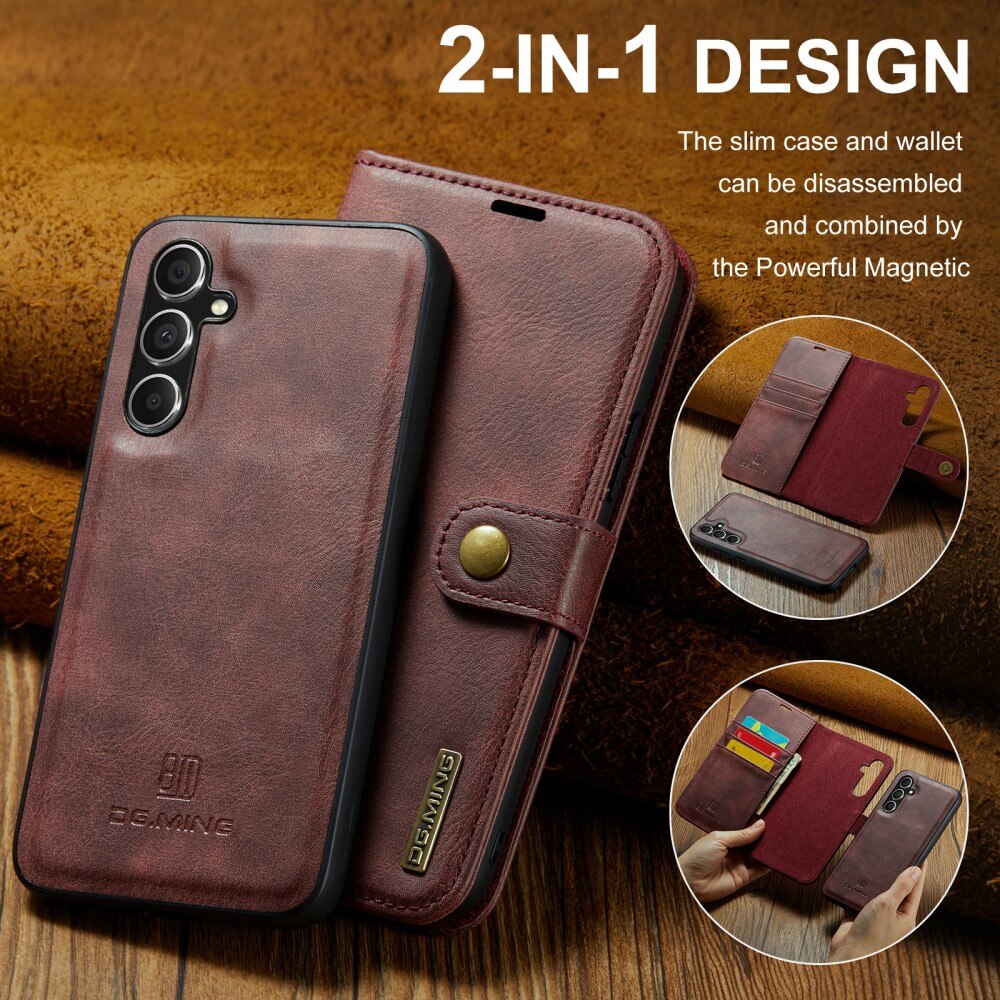 Samsung Galaxy A56 Magnet Wallet Cognac