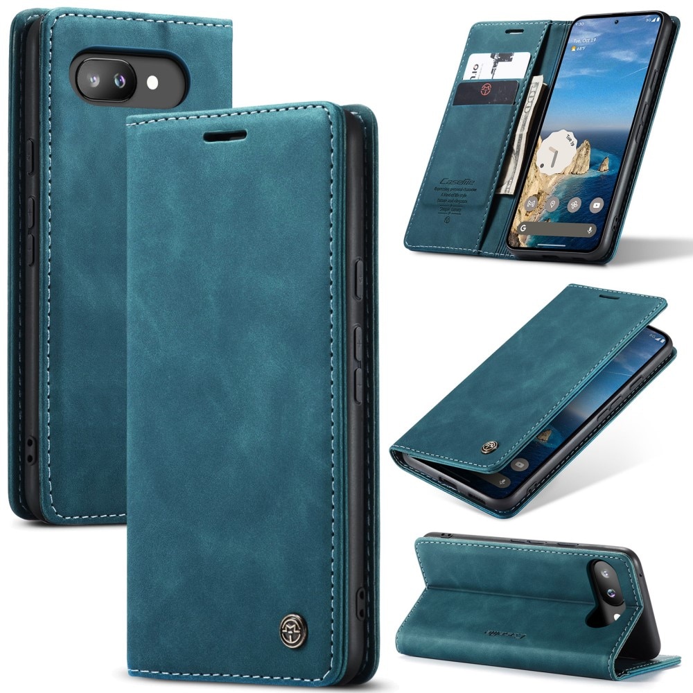 Google Pixel 9a Slim Wallet Case Blue