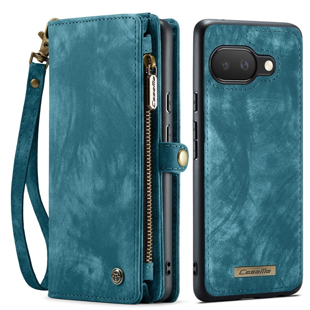 Google Pixel 9a Multi-slot Wallet Case Blue