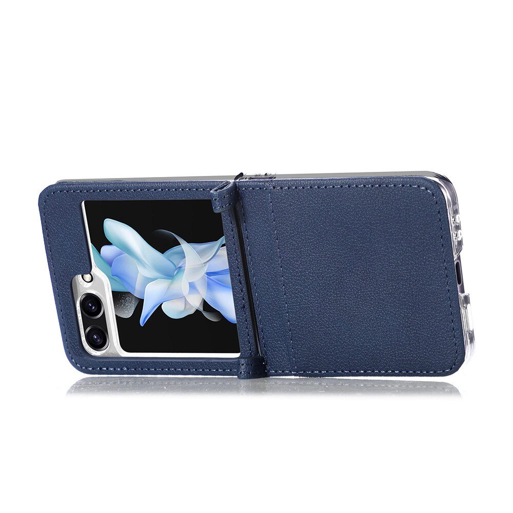 Samsung Galaxy Z Flip 5 Slim Card Wallet Blue