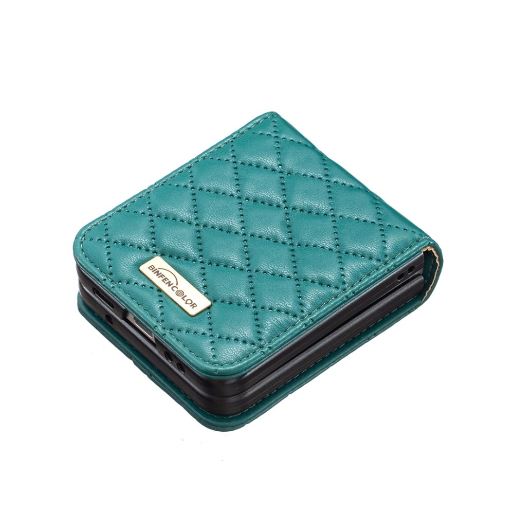 Samsung Galaxy Z Flip 5 Quilted Cover Green