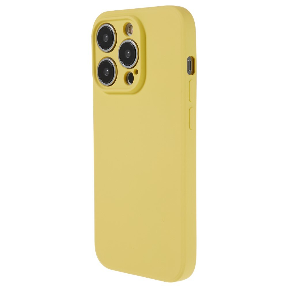 iPhone 15 Pro Max Shock-resistant TPU Case Yellow