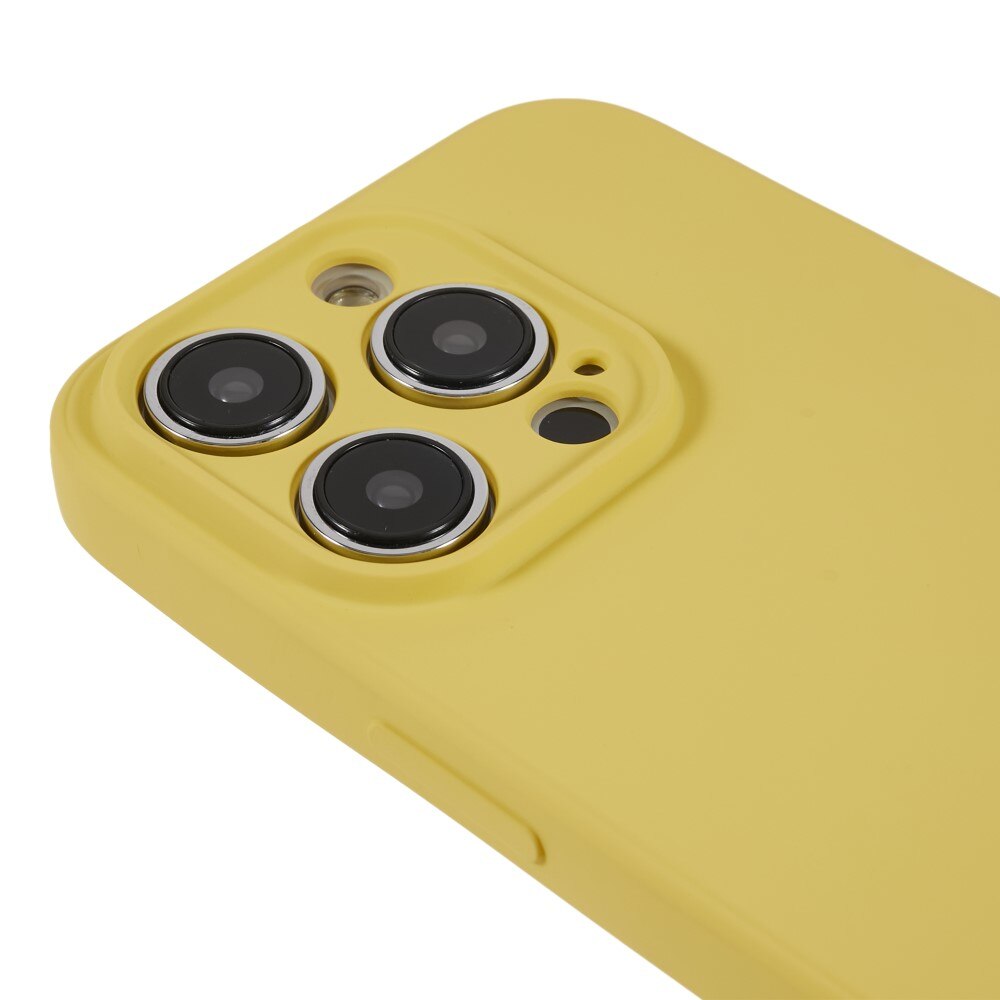 iPhone 15 Pro Max Shock-resistant TPU Case Yellow