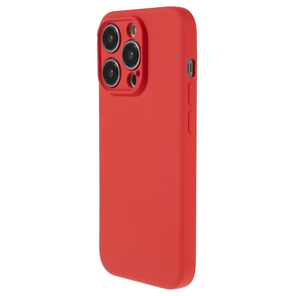 iPhone 15 Pro Max Shock-resistant TPU Case Red