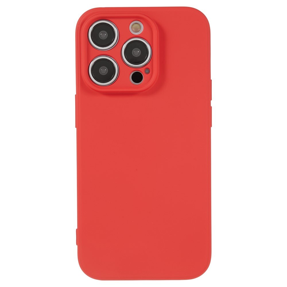 iPhone 15 Pro Max Shock-resistant TPU Case Red