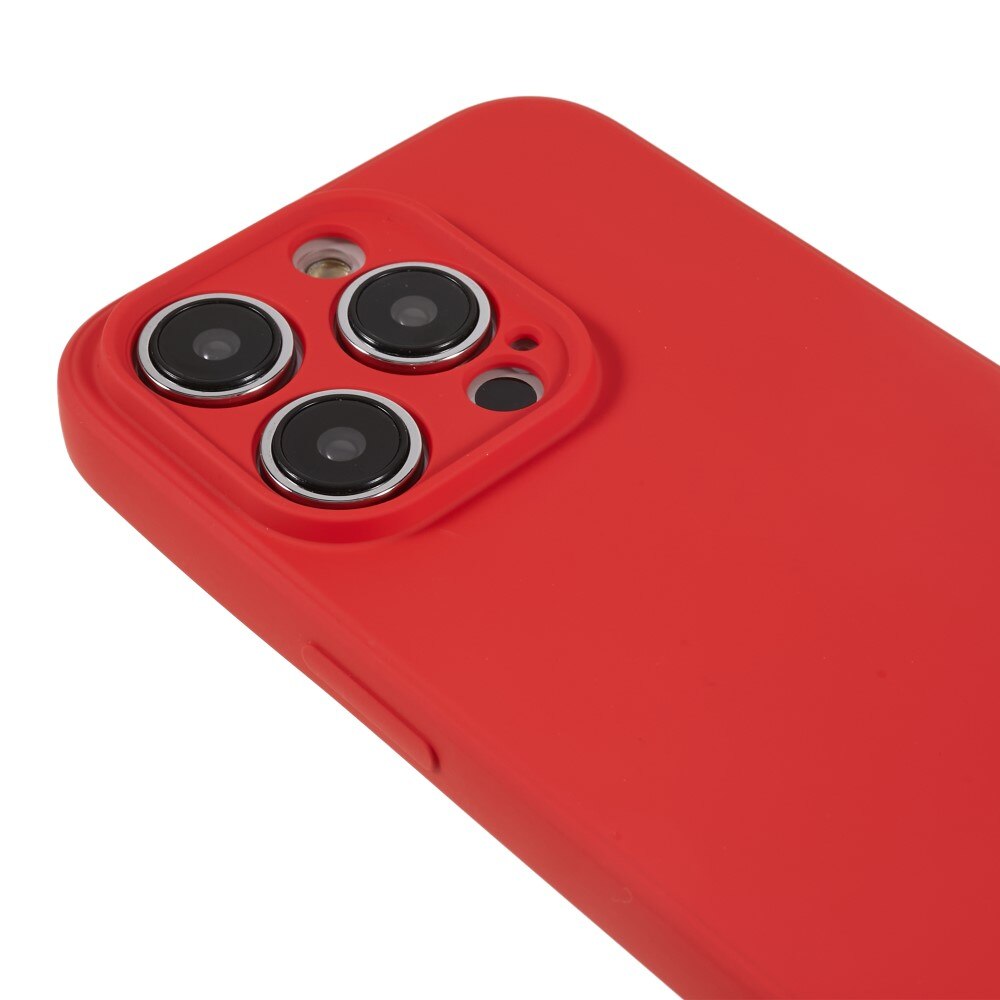 iPhone 15 Pro Max Shock-resistant TPU Case Red