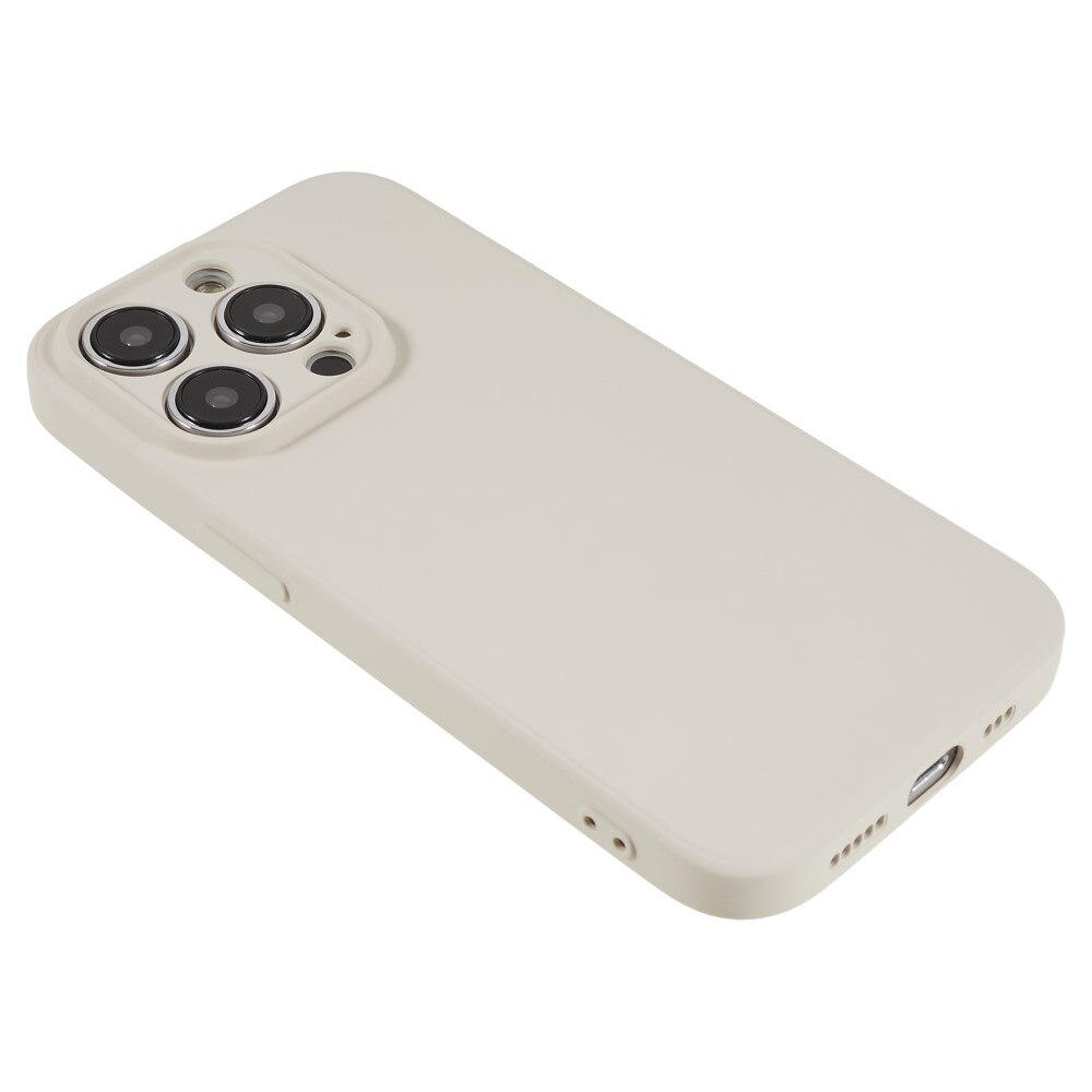 iPhone 15 Pro Max Shock-resistant TPU Case Beige