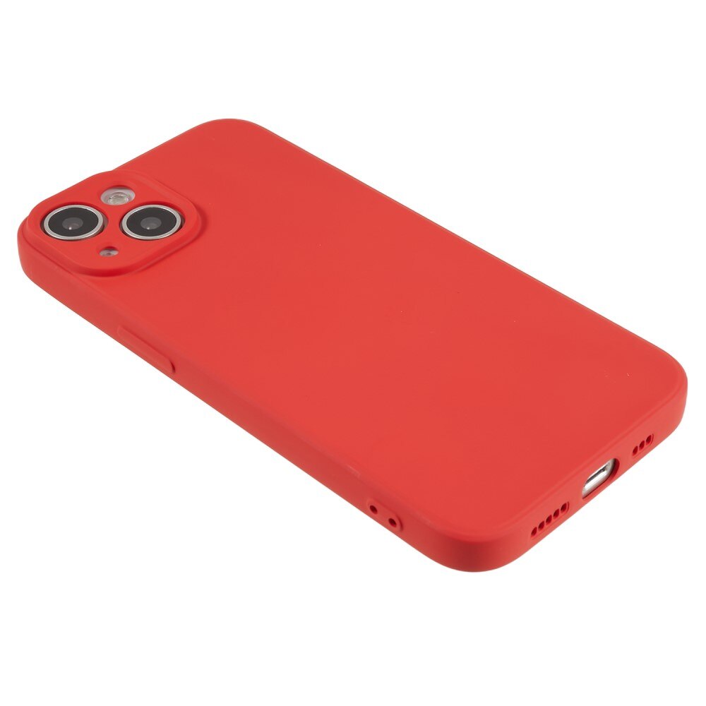 Apple iPhone 15 Shock-resistant TPU Case Red