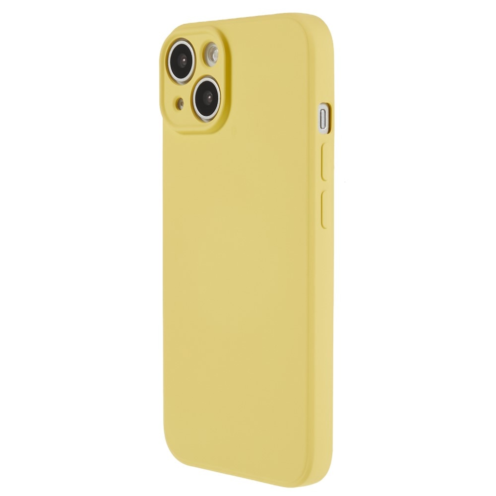 iPhone 15 Shock-resistant TPU Case Yellow