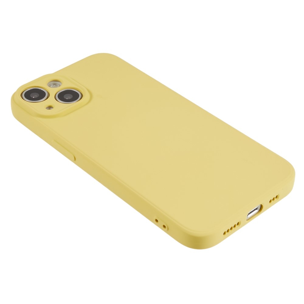 iPhone 15 Shock-resistant TPU Case Yellow