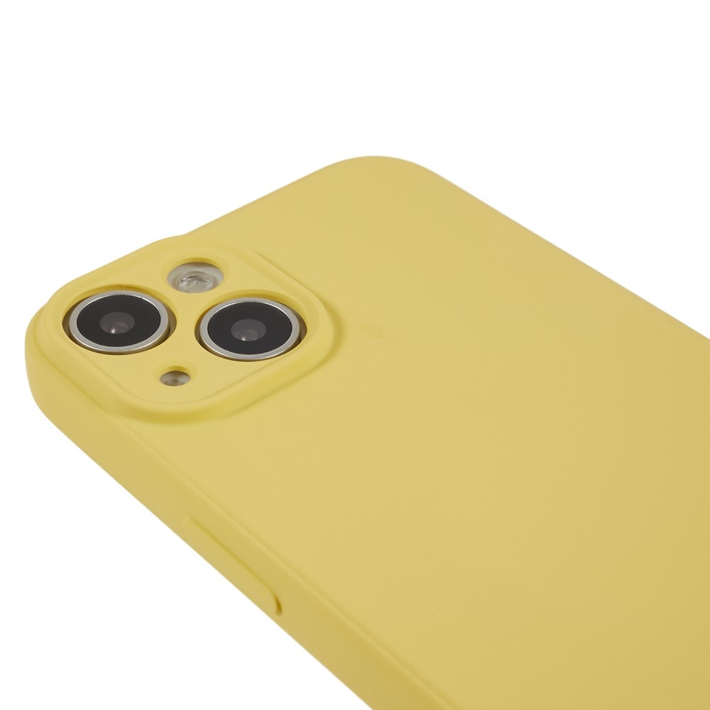 iPhone 15 Shock-resistant TPU Case Yellow