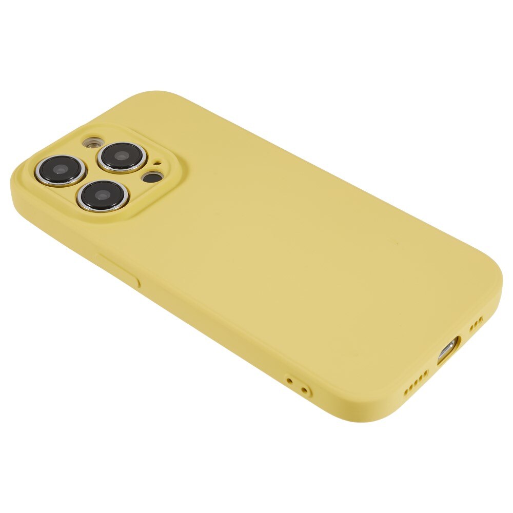 iPhone 15 Pro Shock-resistant TPU Case Yellow