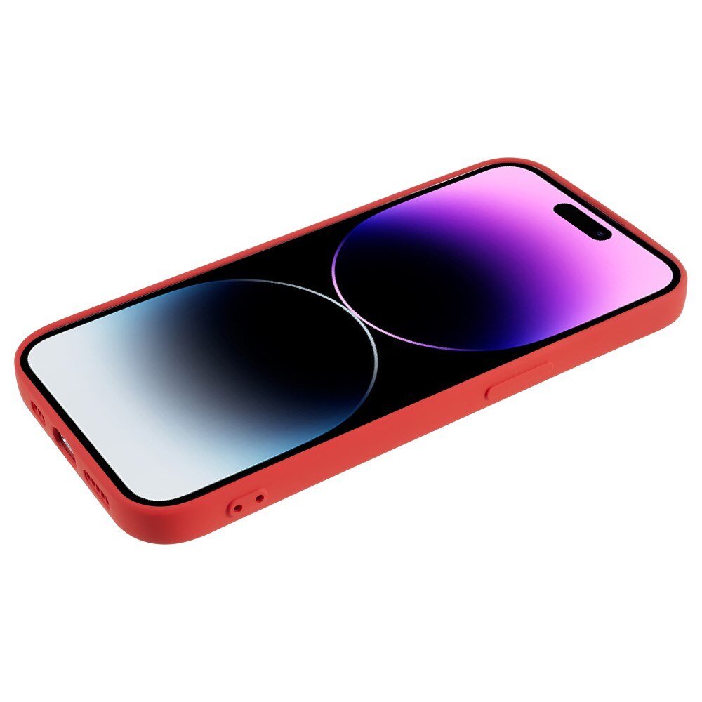 iPhone 15 Pro Shock-resistant TPU Case Red