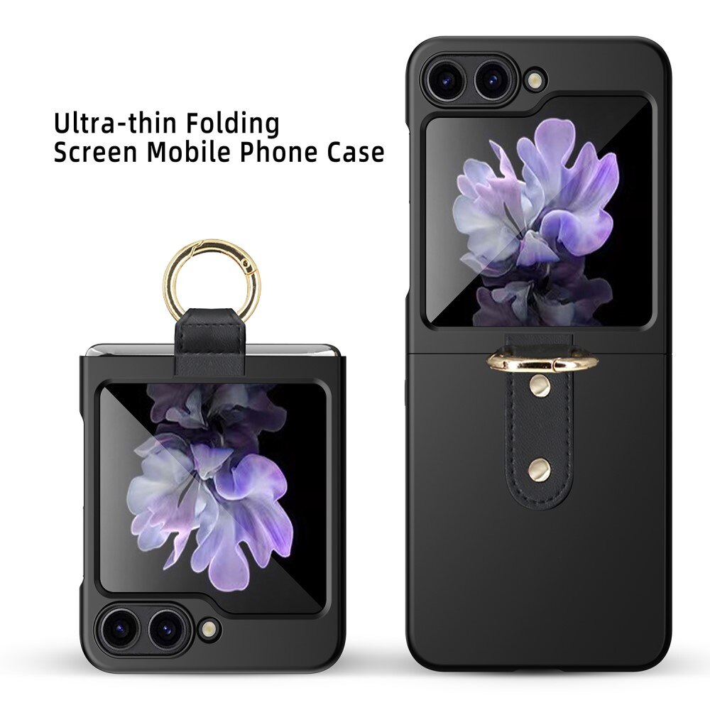 Samsung Galaxy Z Flip 6 Case with ring holder Black