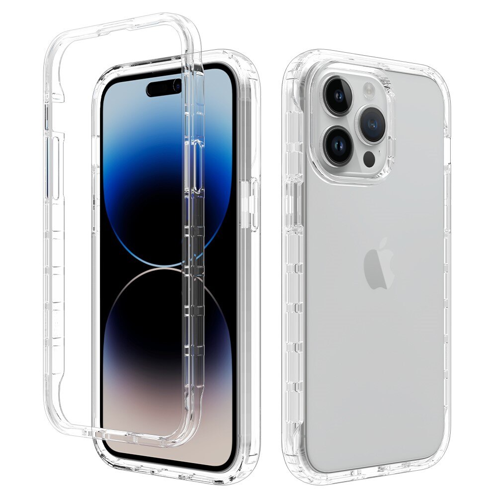 iPhone 15 Pro Max Full Cover Case Transparent