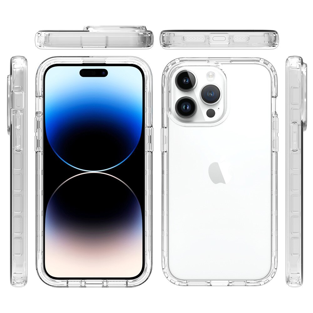 iPhone 15 Pro Max Full Cover Case Transparent