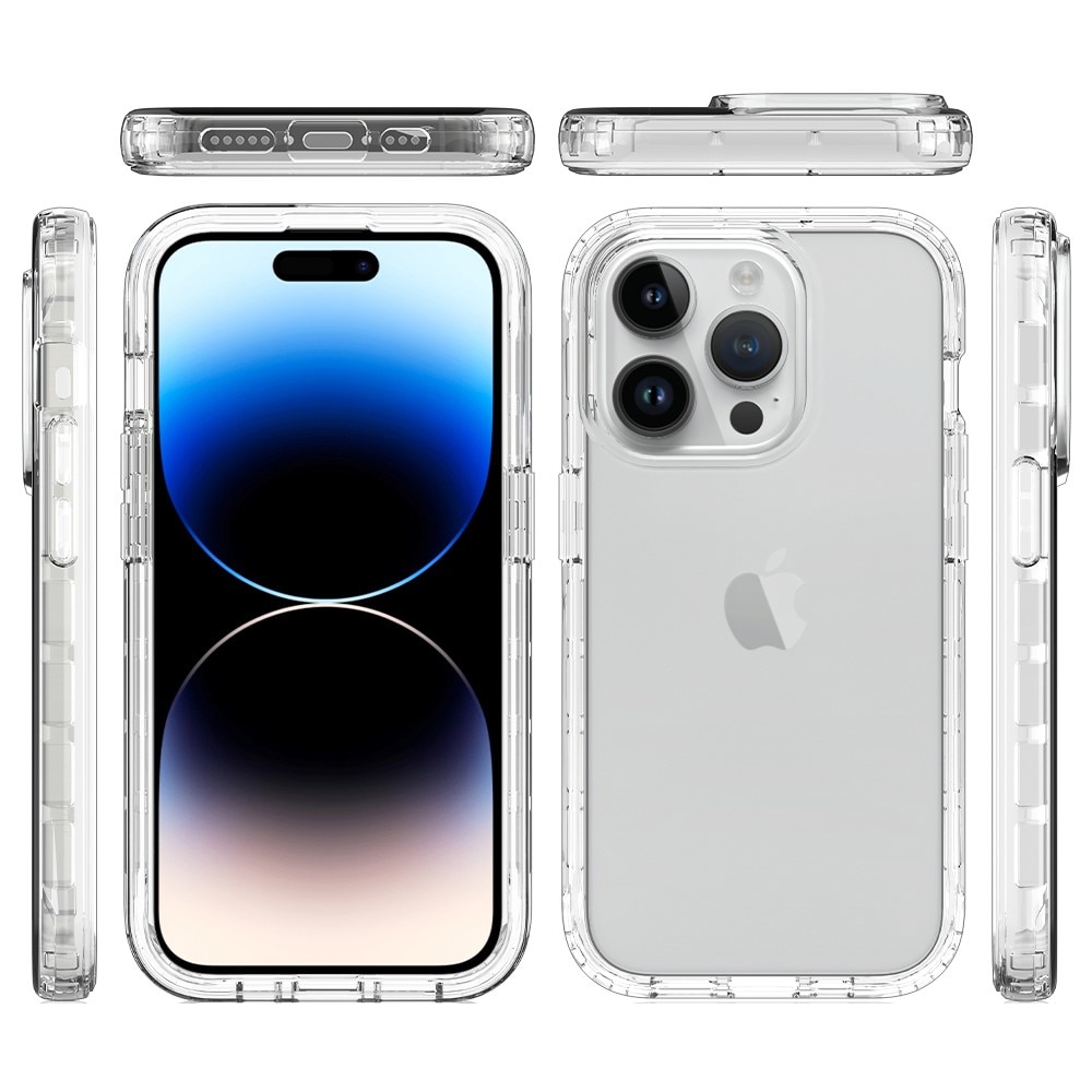 iPhone 15 Pro Full Cover Case Transparent