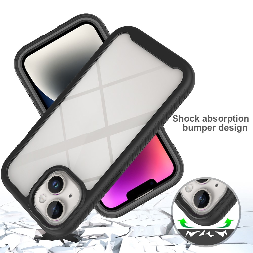 iPhone 15 Full Cover Case Black