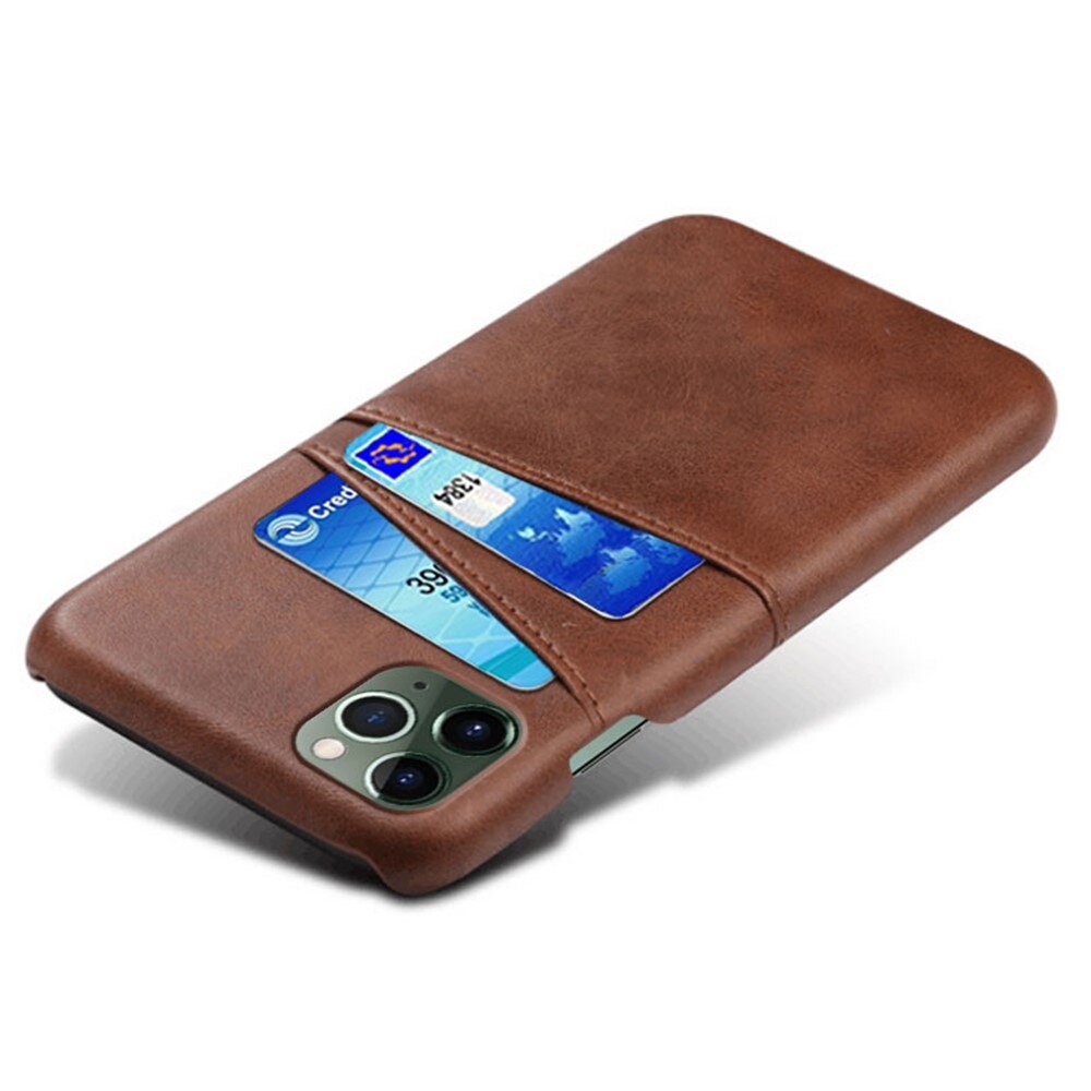 iPhone 15 Pro Card Slots Case Brown