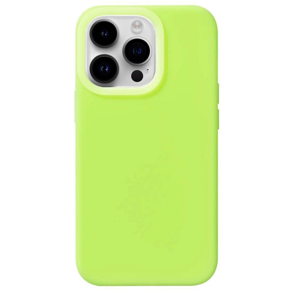 iPhone 15 Pro Max Jelly Silicone Case Green