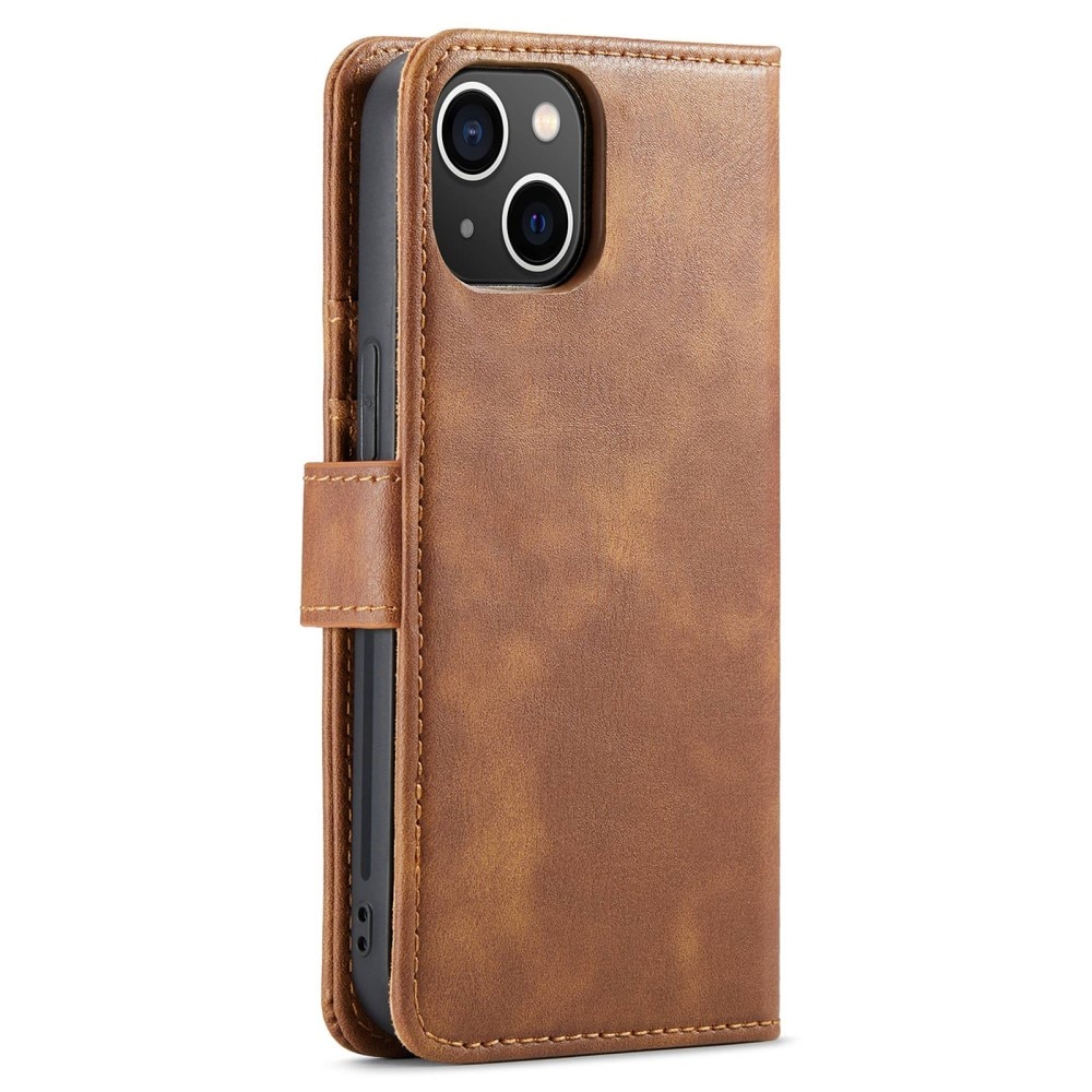 iPhone 15 Magnet Wallet Cognac