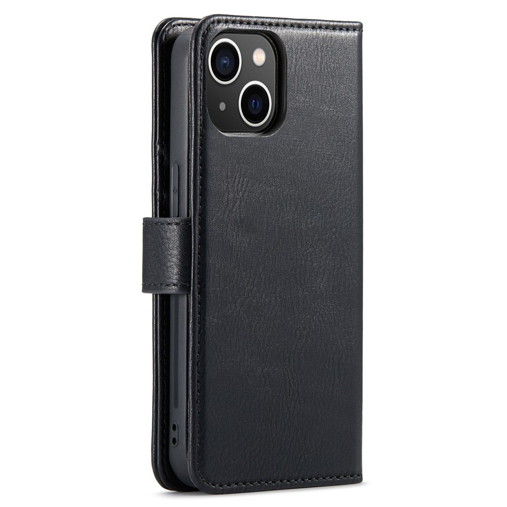 iPhone 15 Plus Magnet Wallet Black