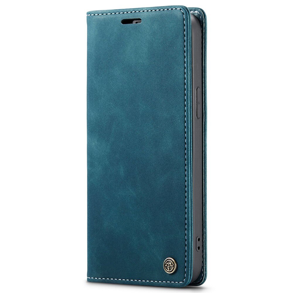 iPhone 15 Pro Slim Wallet Case Blue