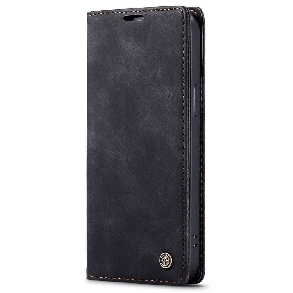 iPhone 15 Pro Max Slim Wallet Case Black