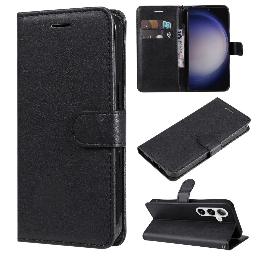 Samsung Galaxy S25 Wallet Case Black