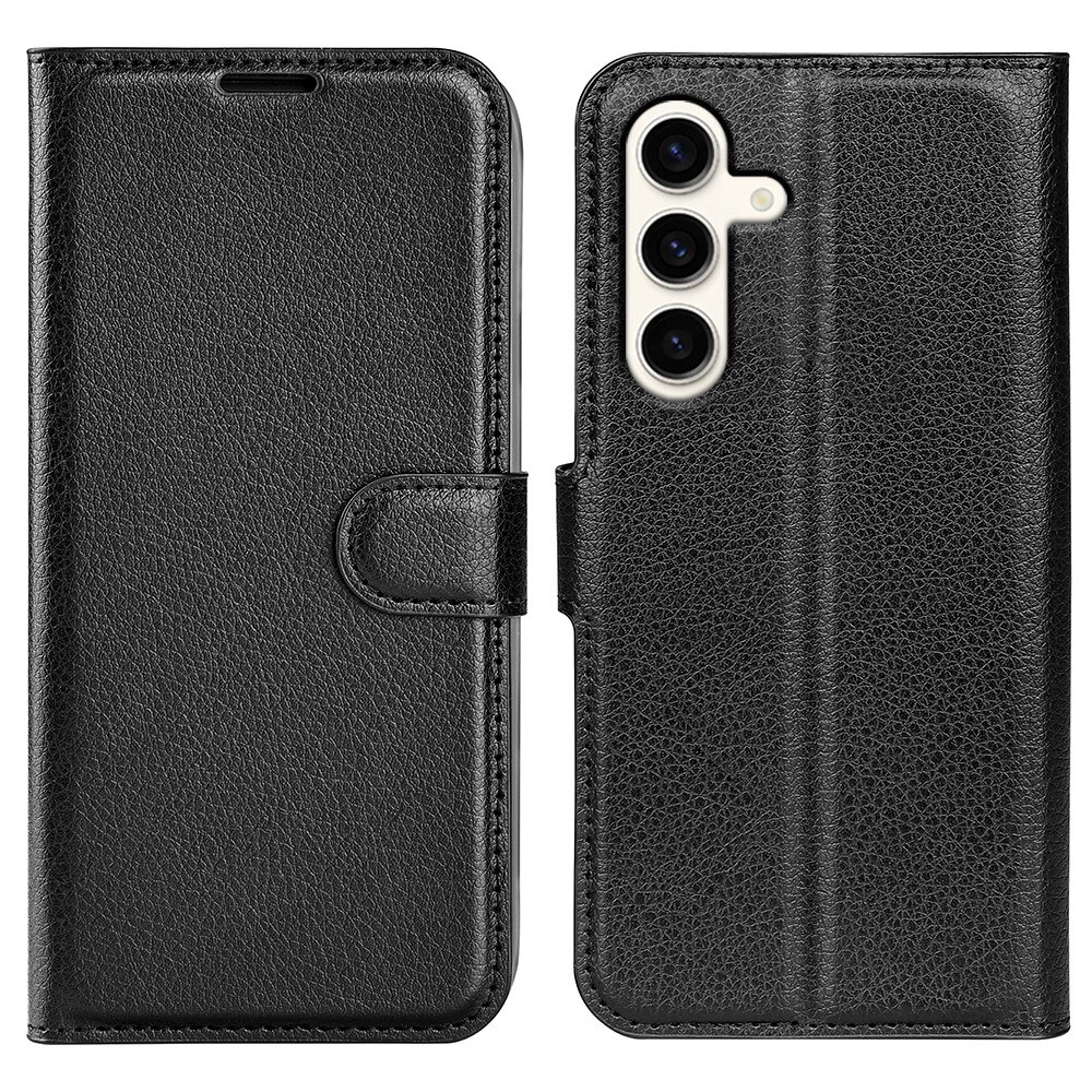 Samsung Galaxy S24 Wallet Book Cover Black