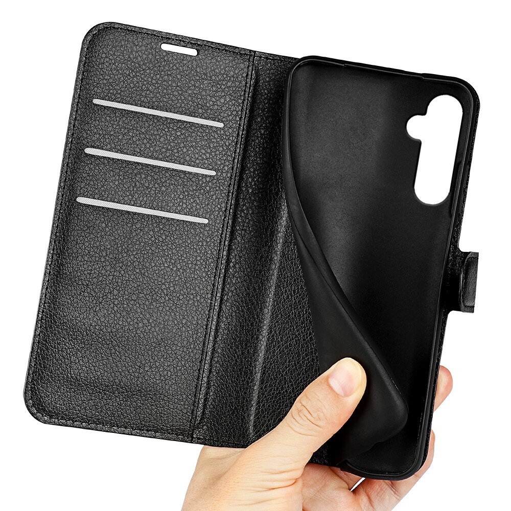 Samsung Galaxy S24 Wallet Book Cover Black