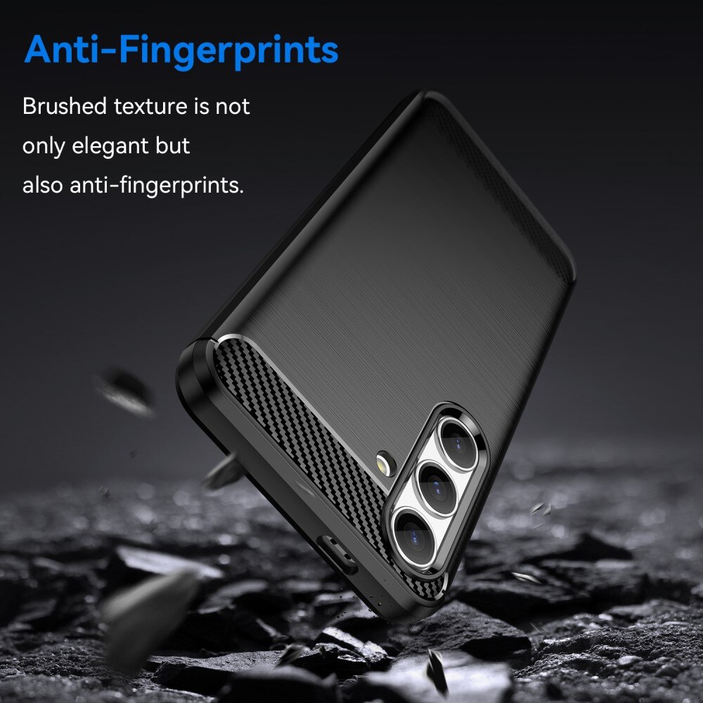 Samsung Galaxy S24 Brushed TPU Case Black