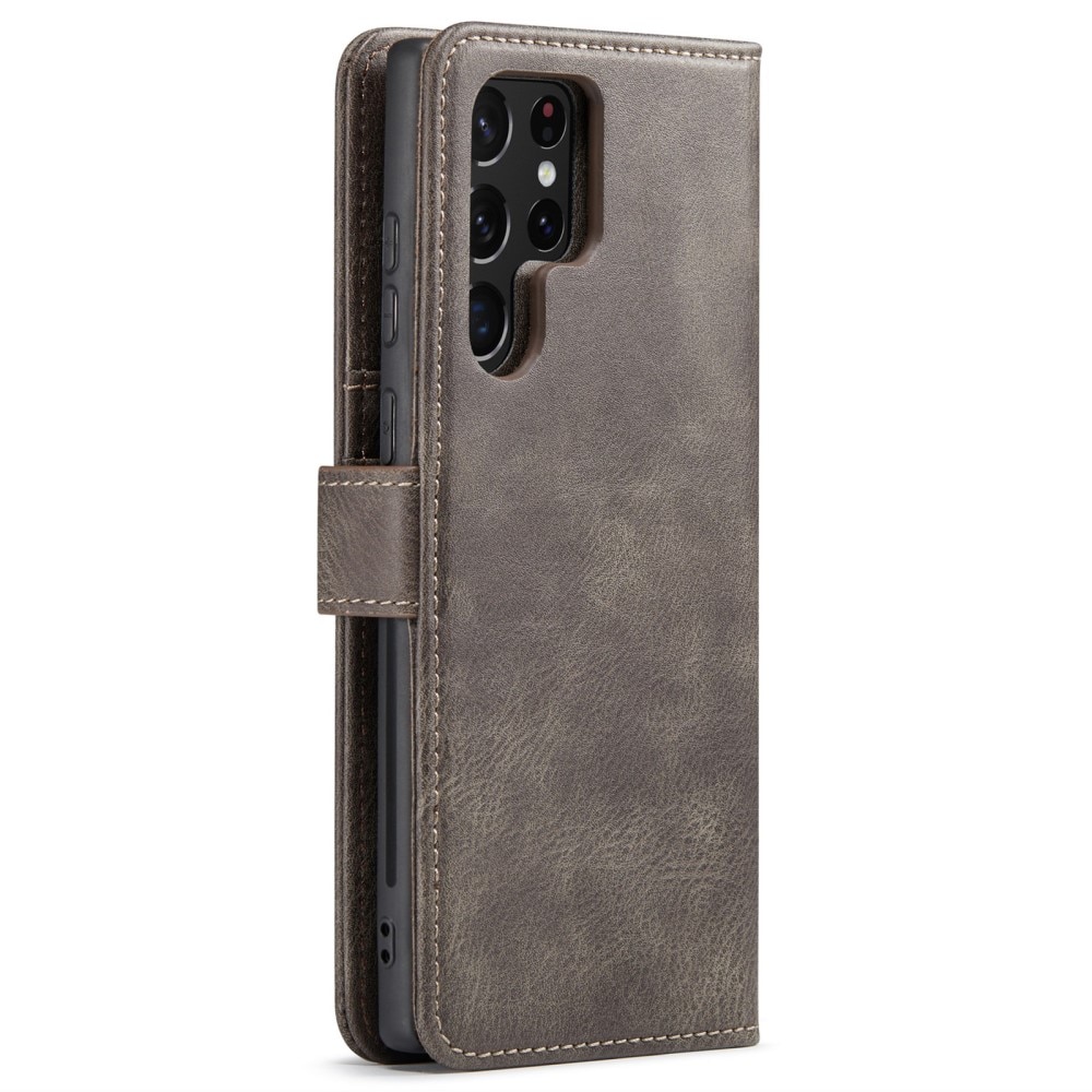 Samsung Galaxy S24 Ultra Magnet Wallet Brown