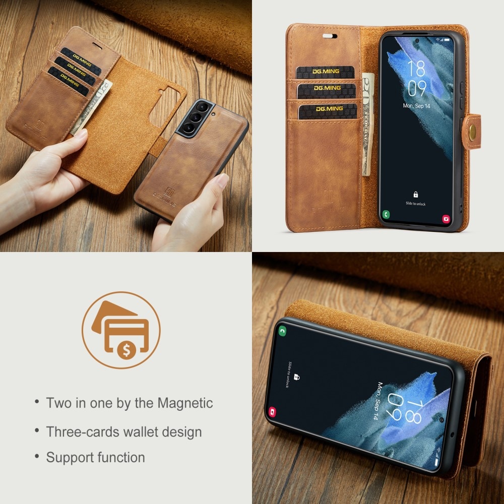 Samsung Galaxy S24 PlusMagnet Wallet Cognac